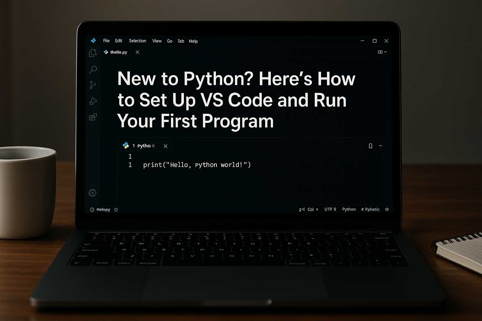 New to Python? Here’s How to Set Up VS Code For Python and Run Your ...